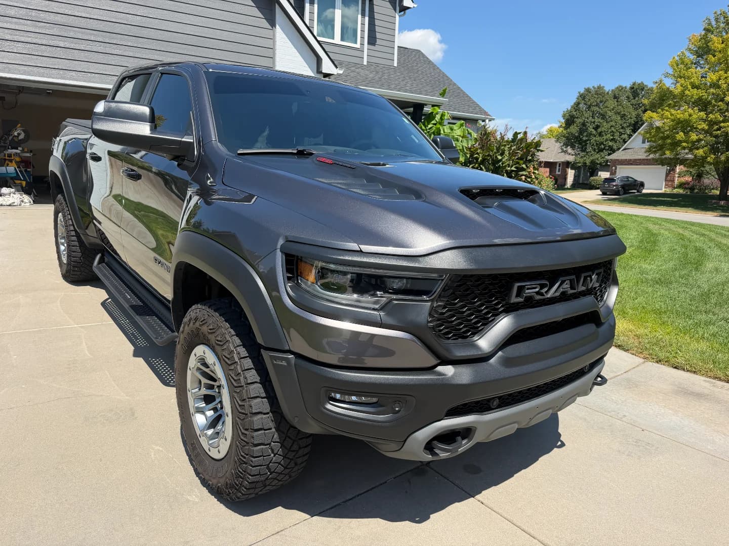 ceramic coated truck in wichita ks after parkers detail service